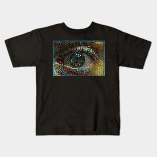 My Left Dreaming Eye Kids T-Shirt